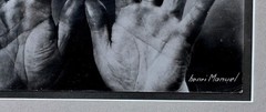 Rare Circa 1930 Henri Manuel French Portrait Photograph of Hands – Stalin?