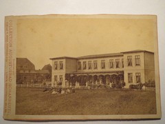 Scharbeutz – Front View of the New Logirhaus – 1877 / Cab