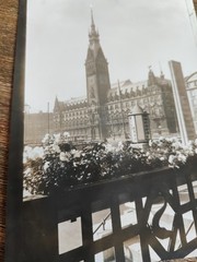 Hans Breuer Photo Of Hamburg In 1928 Stamped From His Studio