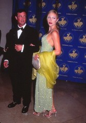 Dia Sylvester Stallone and Jennifer Flavin 1996 KB Format Photographer P10-8-5-2