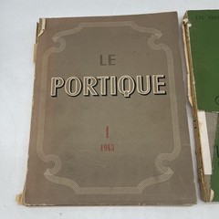 Le Portique Number 1 & 2 1945 Place Vending Paris Books