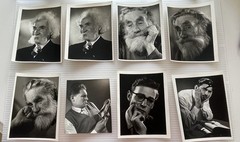 50 PHOTOS PORTRAITS OF ALL MEN MODELS CHARACTERS ACTORS – TAKEN IN THE 1950s