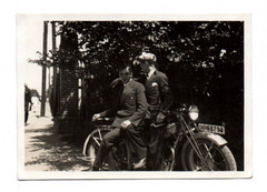 Vintage Photo Mens Motorcycle Victoria KR 35 Vintage Motorcycle Old Photograph
