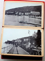 45337 Leporello Album 20 Photos Stengel & Co. ABBAZIA Opatija Houses Ship 1900