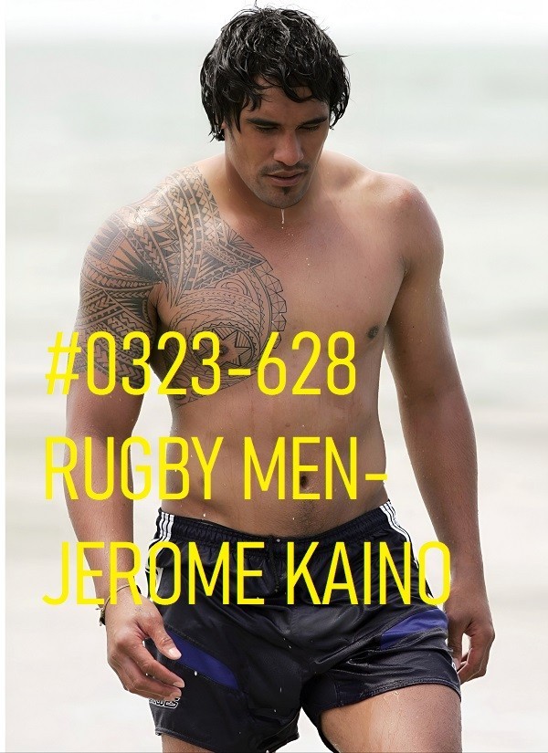MALE PORTRAIT #0326-628 -athletes -rugby men -jerome kaino – free shipping usa