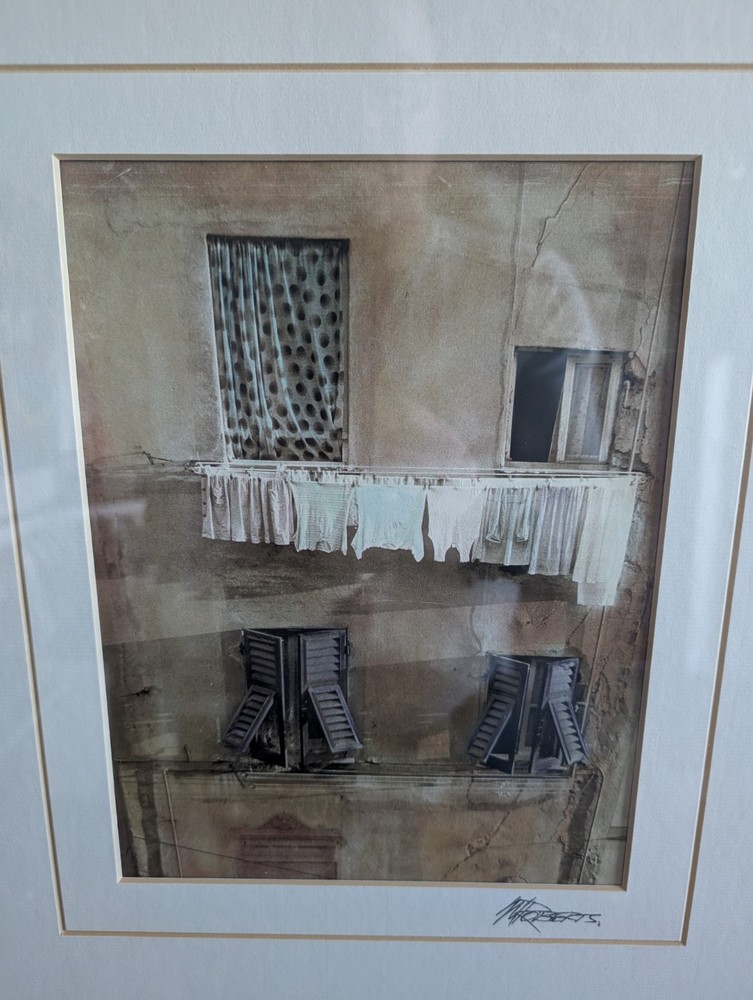 Martin Roberts Framed Signed Photo