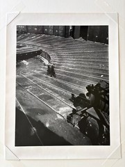 NATHAN LERNER «The Roundhouse, Chicago» 1935 Signed Silver Gelatin Photograph