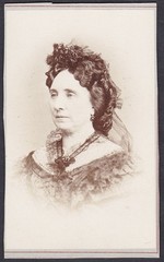 Julie Rettich Actress Theater Vienna Hamburg Portrait CDV Photo Picture 1870