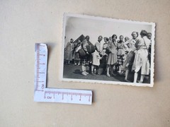🟠 Vintage Photograph Photo 1950s Girls Women Travel