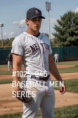 MALE PORTRAIT #1025-045- athletes -baseball men- free shipping in usa