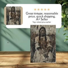Native American Tintype Limited Edition Museum Series C00260RP