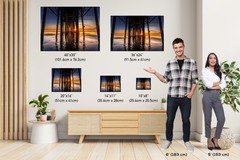 Oceanside Pier Sunset Photography: California Seascape Wall Art