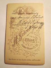 Elbing – Krebsfelde 1893 – Richard Karnapp as a young man – portrait / CDV