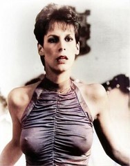 RARE COLOE STILL JAMIE LEE CURTIS SEE THROUGH TOP ART PHOTO
