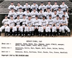 1948-tigers-team-color 8×10 Colorized Print-FREE SHIPPING