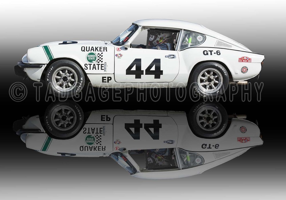 1971 Triumph GT6 at Daytona Vintage Classic Race Car Photo CA-1252