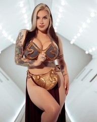 Cubbi 8×10 Photo Print Sexy Tattoo Model Slave Leia Cosplay Pornstar Onlyfans