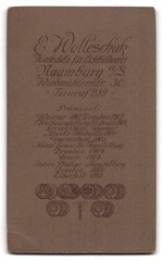 Photograph Eduard Weolleschak, Naumburg a. S., Windmühlenstr. 30, Portrait Einj