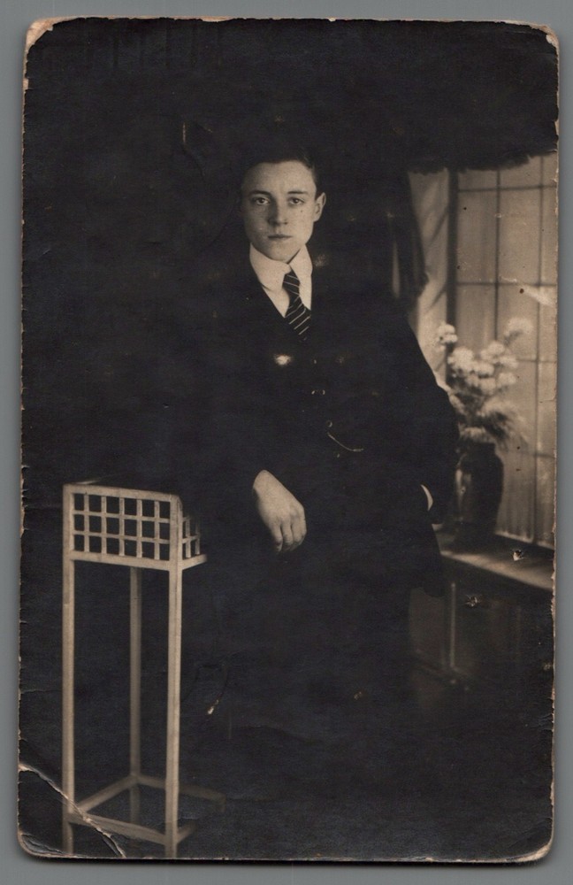 Photo postcard grandson Alfons Meyer Dortmund to grandmother Hanover (b2311)