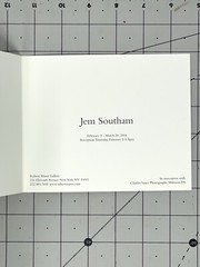 Jem Southam (b. 1950) Art Announcement Card 2004
