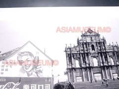 40’s Macau Church Ruins St Paul’s Cathedral Coke Sign Old Vintage Photo 澳门旧照片