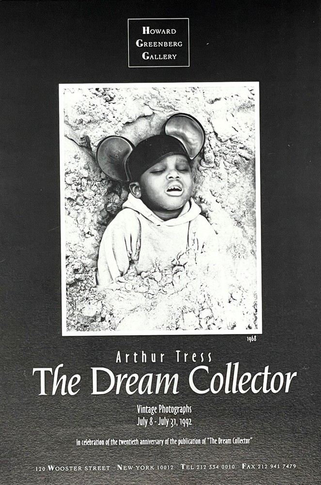Arthur Tress (b. 1940) Art Show Announcement Card 1992 The Dream Collector