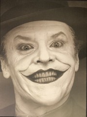 1988 Set Of TWO Jack Nicholson JOKER BATMAN Photogravure Herb Ritts matted