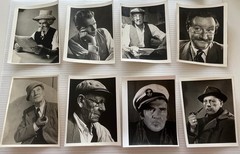50 PHOTOS PORTRAITS OF ALL MEN MODELS CHARACTERS ACTORS – TAKEN IN THE 1950s