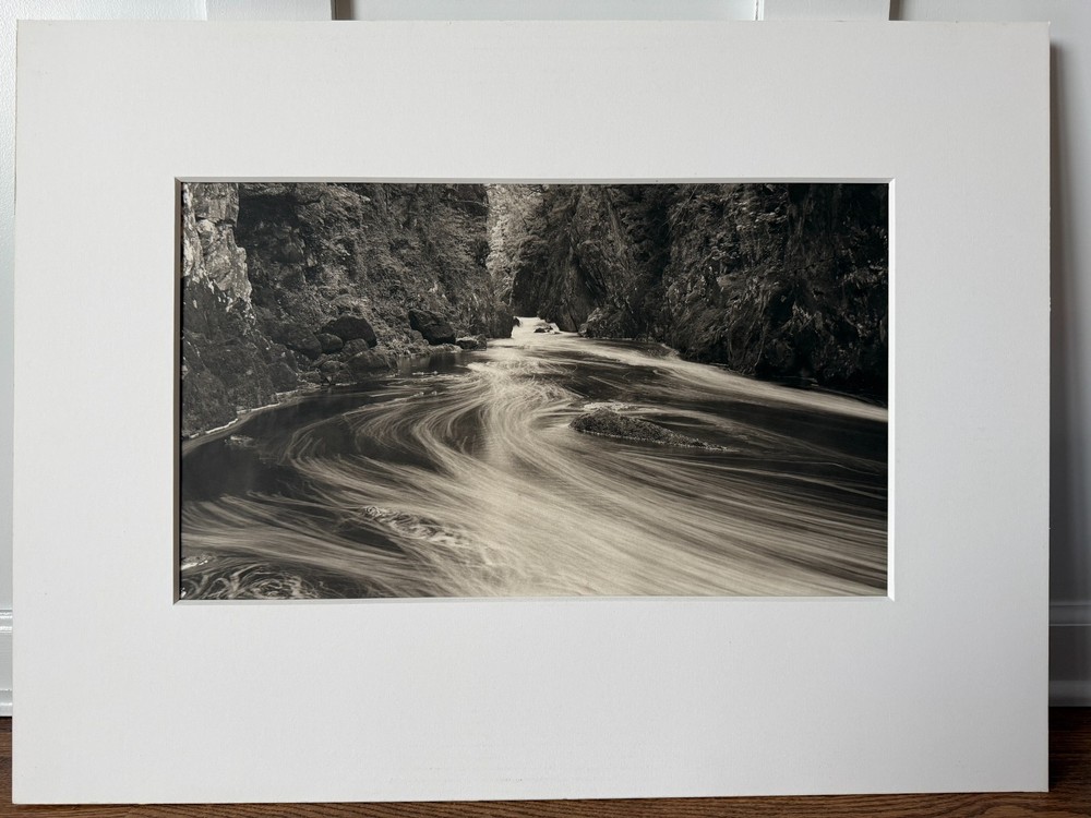 Dick Arentz, Fairy Glen, Wales, 1986, Palladium / Platinum Print