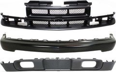 Bumper KIT Compatible with Chevrolet S10 1998-2004 Front