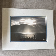 Matted Orginal Fine Art Photo by Jim Stamates “God Rays” 14” X 11” Paperwork