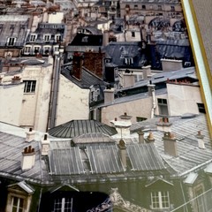 Original Vintage Photo «Roof Tops of Paris» by Louis J. Spear (1984) – Signed
