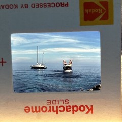 Lot Of 40 1960’s Kodachrome Bahama’s Beach Boats Vacation 35mm Color Slides