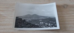 old b/w LEPORELLO PHOTO ITALY NAPLES AND VESUV