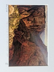West Gallery Authentic Photograph of Observation Point, 7×4 Signed by David West