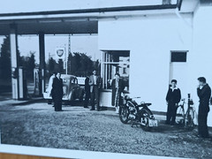 Photo BP Gas Station Solle Snakes / Snakes Car Motorcycle Advertising FA