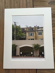 BRUCE BLUM SIGNED B&W Photo Print (17 3/4″X12 3/4″)- «Business and Houses»