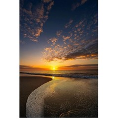 Rehoboth Beach Vertical Sunrise – 4×6″ – Color Photograph