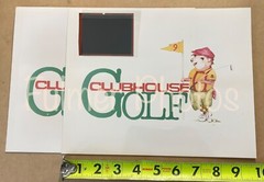 VTG 1960s CHIPPER Chipmunk HOLE #9 PHOTO 8×10 Clubhouse Golf Art Humor Decor COA