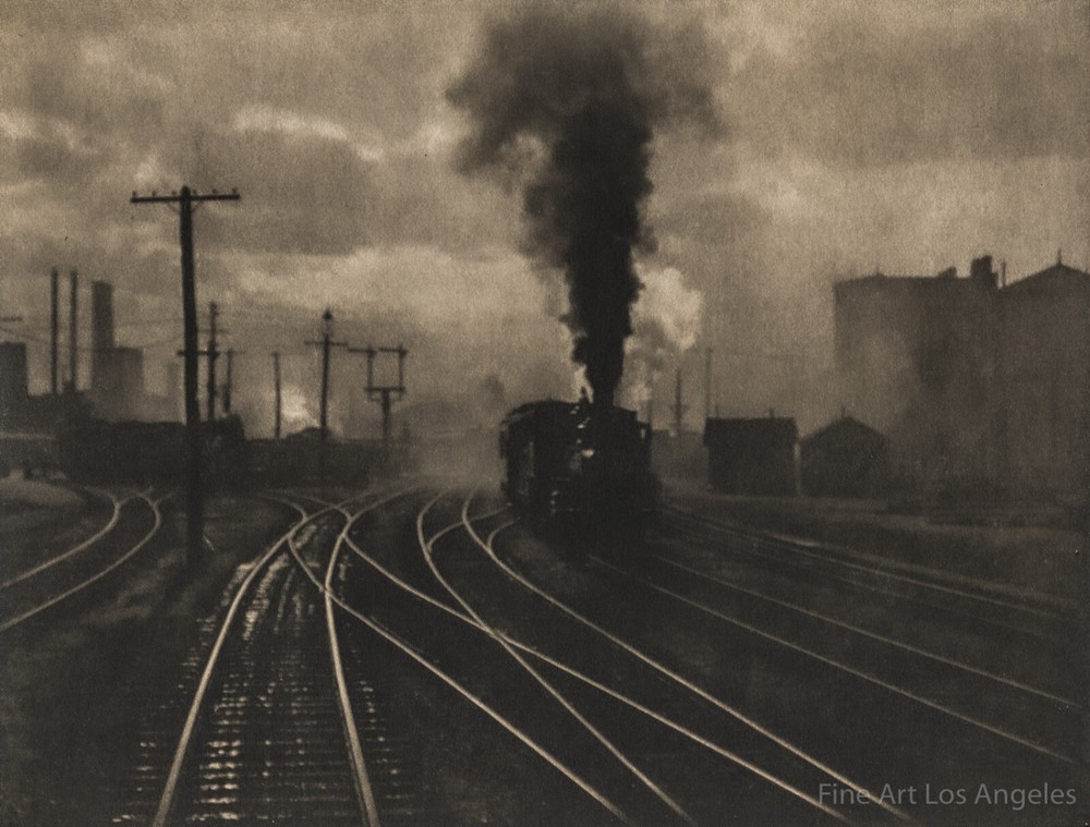 Alfred Stieglitz Photo «The Hand of Man» 1902 trains