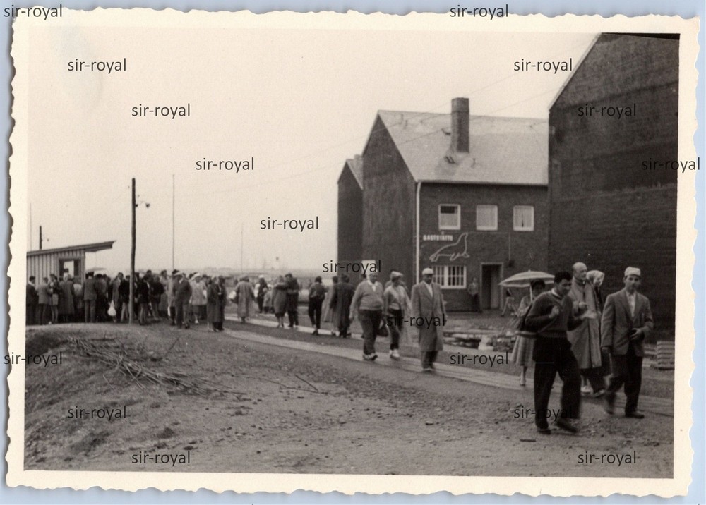 Heligoland 1960s – Tourist and Restaurant – Photo 10x7cm