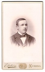 Photograph Aug Ekström, Nybro, Portrait of a Man CDV / Cabinet Photo