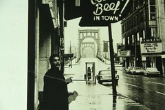 1969 Theater Marquee Large Format Photo Midnight Cowboy Downtown Pittsburgh Art