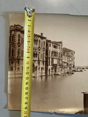 Photo 1880 Venice Italy Photography Antique Original 19th Century Canal Art