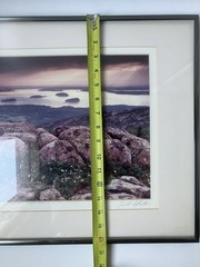 Signed Terrell Lester Cadillac Mountain No. 1 Maine Photo 1987 Art Photography