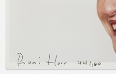 RONI HORN ‘Hélène Cixous’, 2005 SIGNED Feminist Photo Portrait 5×8 in ed 100 NEW