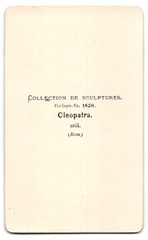 Photography Statue Cleopatram Collection de Sculptures