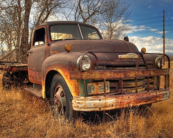 Fine Art Photography, Color print, 8×10, 49 Chevrolet Truck