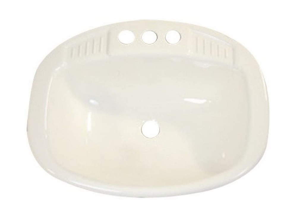 16 x 20 White Oval Sink – Lasalle Bristol 16 270PW