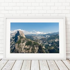 Half Dome Yosemite Glacier Point Wall Print, Yosemite National Park Photography